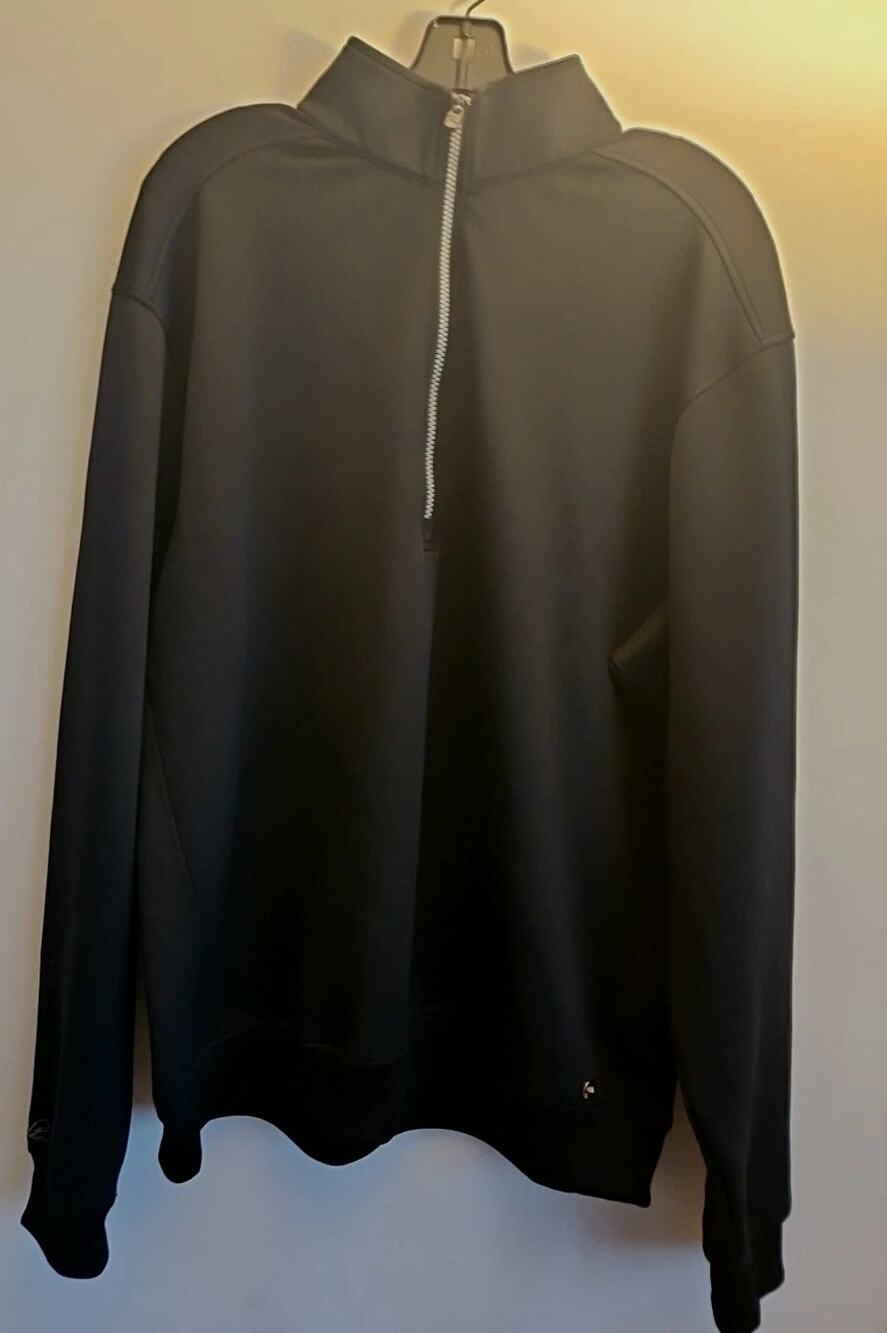 Arnold Palmer Golf Zip 1/4" Pullover Mens Size 2XL Black